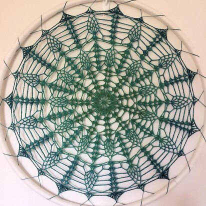 Pineapple mandala wall hanging