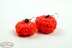 Little 3D Pumpkin Earrings