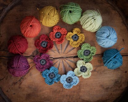 Flower Temperature Blanket