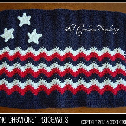 "Chasing Chevrons" Placemat