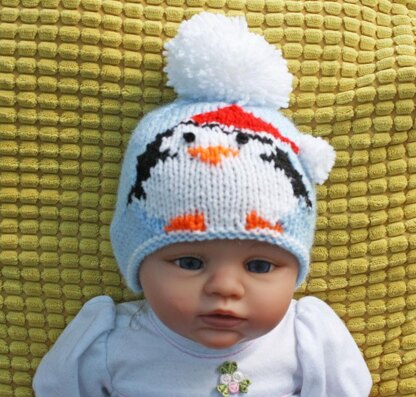 P3 Christmas Penguin Hats