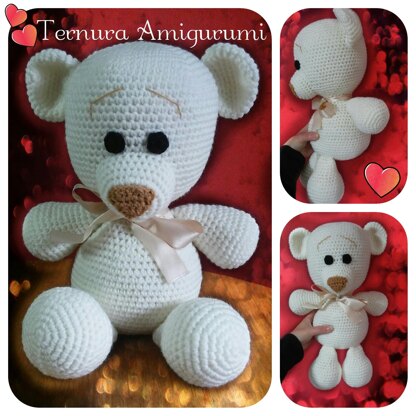 Sweet bear crochet pattern