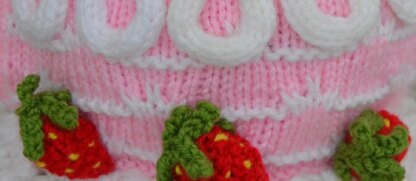 Strawberry Cake Tea Cosy