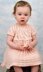 Lilja Dress pdf Knitting Pattern Sizes 6-36 months Sweet Summer Dress