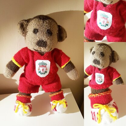 Football Kit - Knit a Teddy