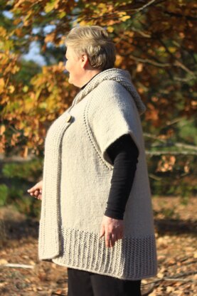 The Warm autumn top down cardigan