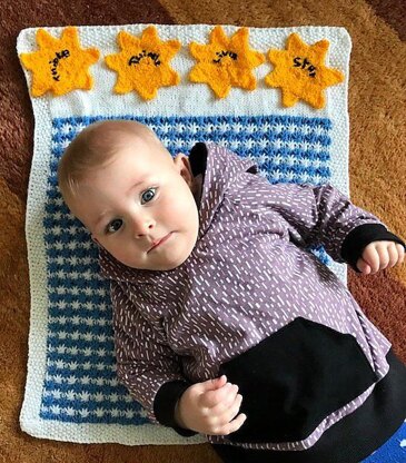 Twinkle Star baby blanket