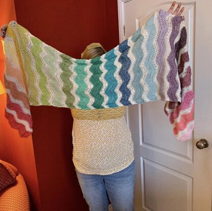 Mrs Lamb’s Advent Shawl