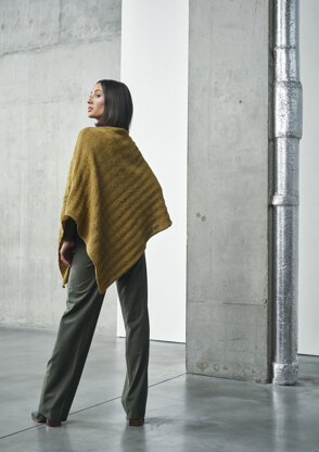 Aldergate Poncho in Rowan Alpaca Classic (De) - Downloadable PDF