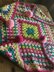 Cheery Granny Square Blanket