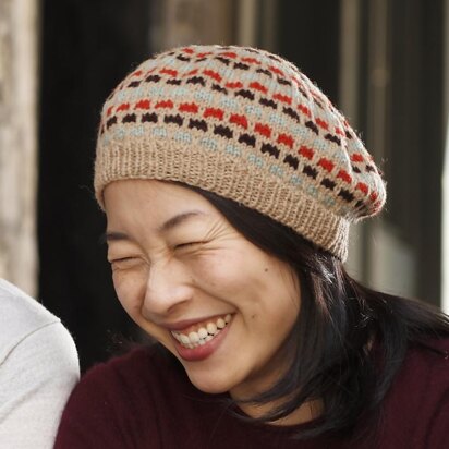 Underleaf Hat - knitting pattern
