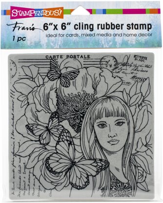 Stampendous Cling Stamps - Butterfly Beauty