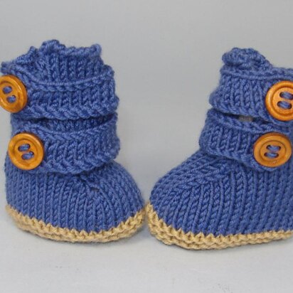 Baby 2 Strap Boots (Booties)