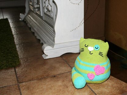 Doorstop - Cat - Amigurumi