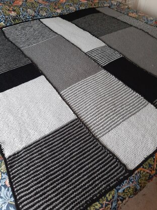 Chequered blanket