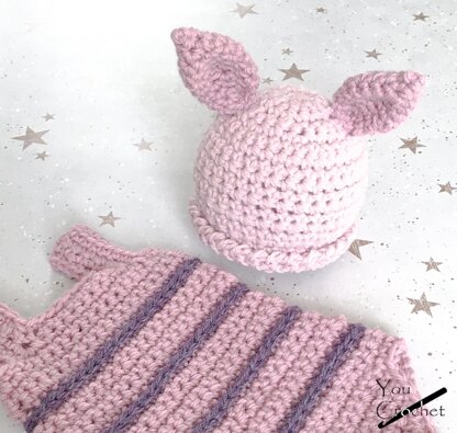 Harry & Harriet Piglet Romper Set