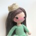 Emerie the Emerald Princess 12" Amigurumi Doll