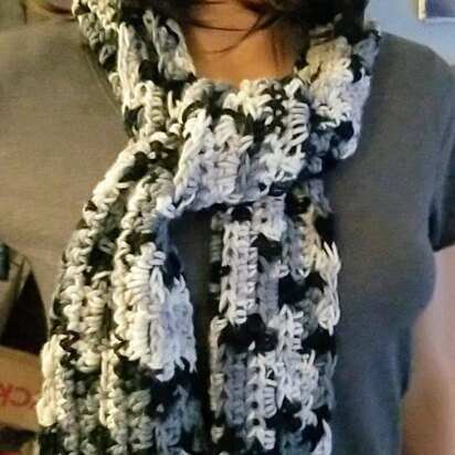 Crazy ink scarf