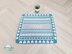 Personalised mosaic crochet blanket, any name!