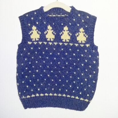Yankee Knitter Designs 4 Child's Heart & Doll Vests PDF