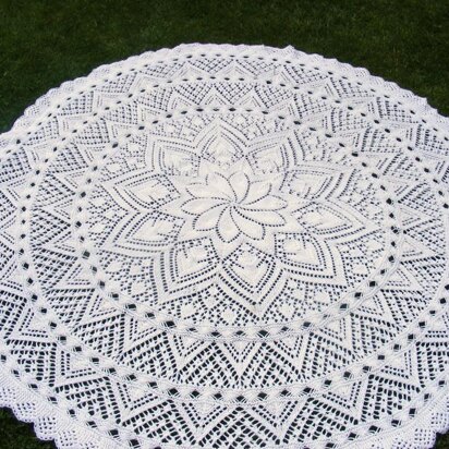 Lily Shawl - knitting pattern