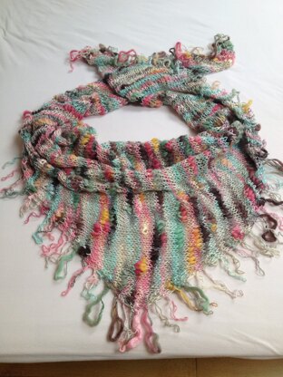 Beautiful boho shawl
