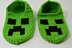 Minecraft Creeper Slippers