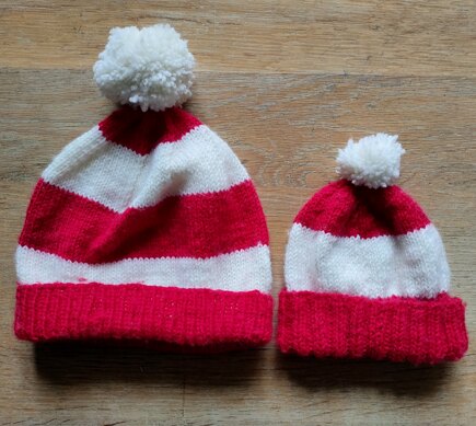 Football bobble hats #2
