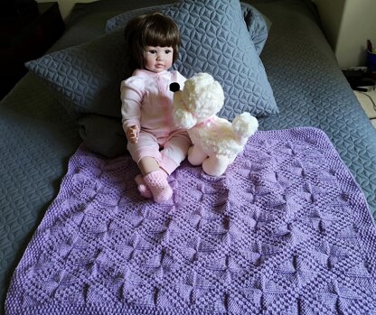 Purple Baby Blanket