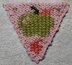 Alphabet Triangles Apple A