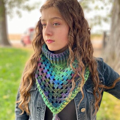 Esme Kerchief Ear Warmer & Cowl