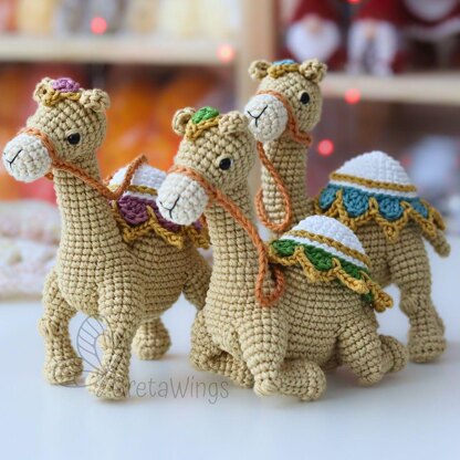 Crochet Camel Amigurumi Pattern (digital download)