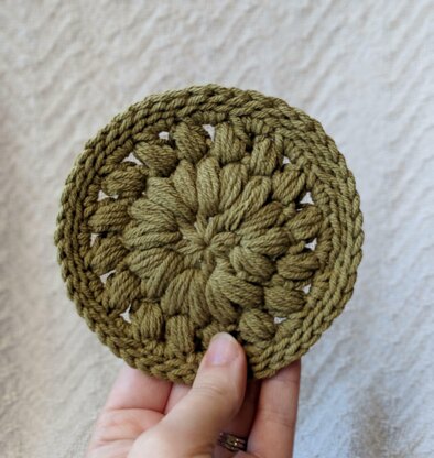 Puff Stitch Coasters