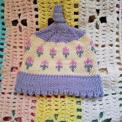 My Flair Baby  Tulip Hat