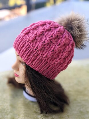 Puff Stitch Fiore Hat