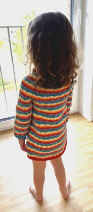Colourful big sister dress