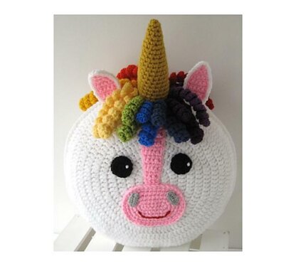 Rainbow Unicorn Pillow