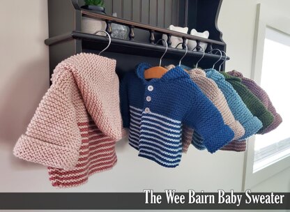 The Wee Bairn Baby Sweater