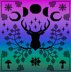 Winter Solstice Magic - overlay mosaic blanket
