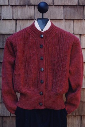 Mari Sweaters MS 114 Chain Crew Cardigan