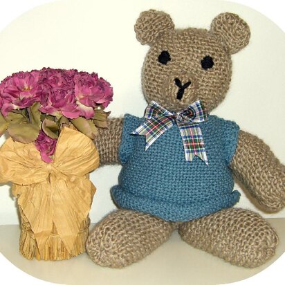 Bears (allsquareknits) - knitting pattern