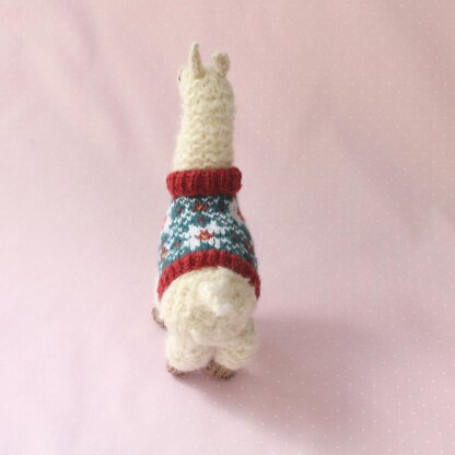 Fair Isle Llama