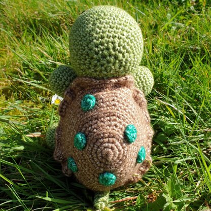 Tucker the Tortoise - UK Terminology - Amigurumi