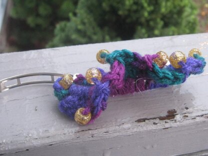 Basic Beaded Barrette