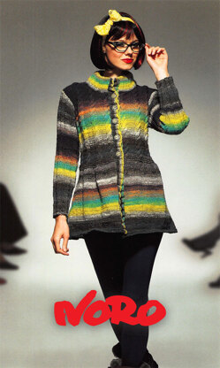 Jacket in Noro Kureyon - Downloadable PDF