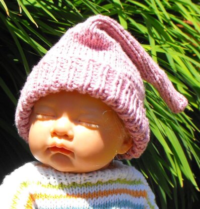 Baby Pink Pixie Hat