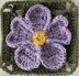 Anemone (Windflower) Granny Square