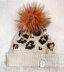 Lovey Love Leopard Print Beanie