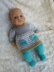 Baby Doll Dress and tights