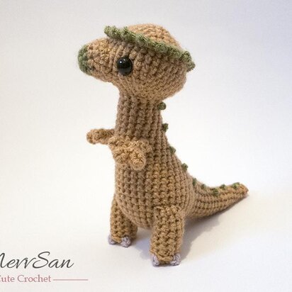 Amigurumi Pachycephalosaurus Dinosaur